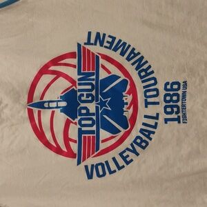 TOP GUN Volleyball Tournament Tank Top XL Like New